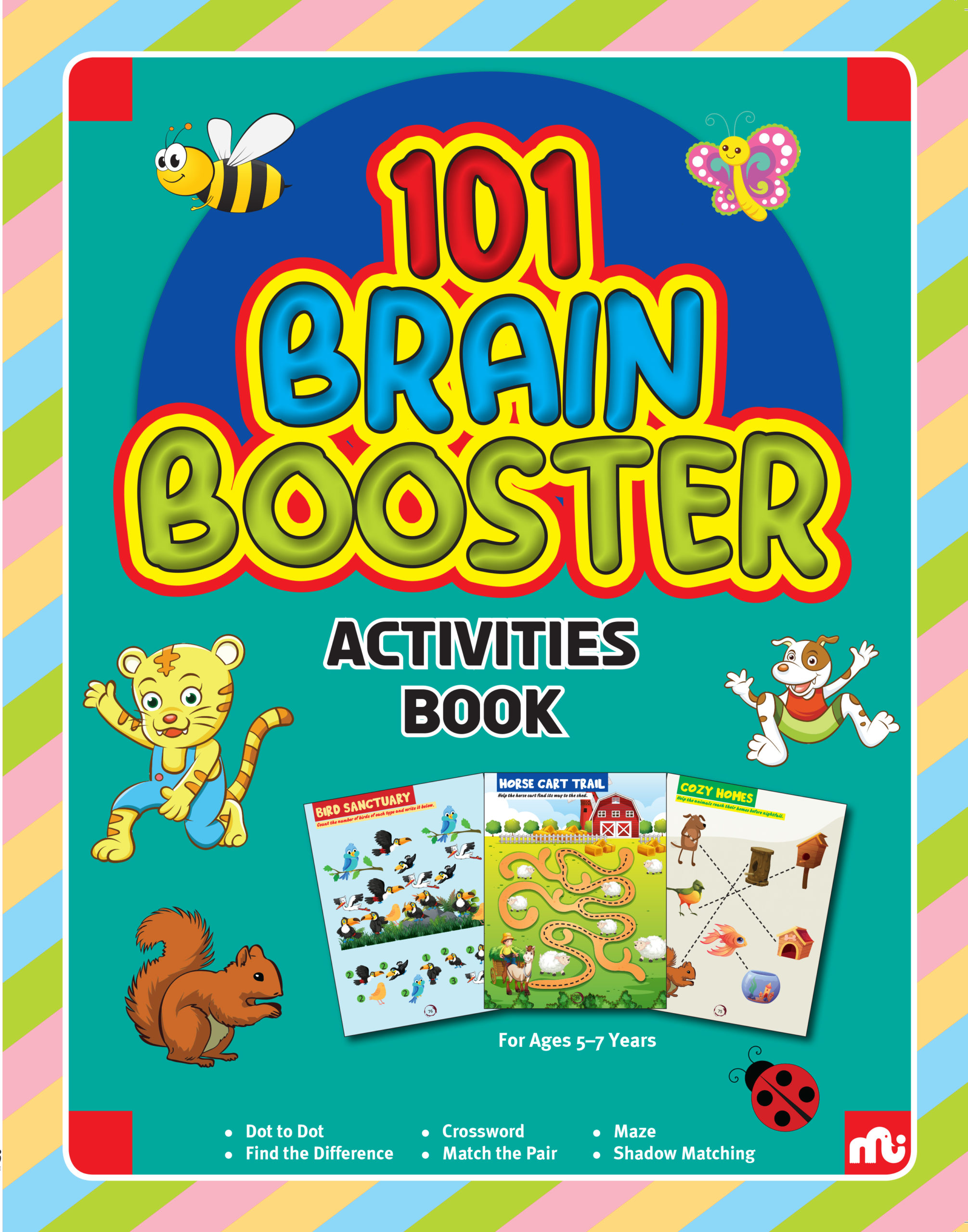 101 BRAIN BOOSTER: Activities Book | Rupa Publications